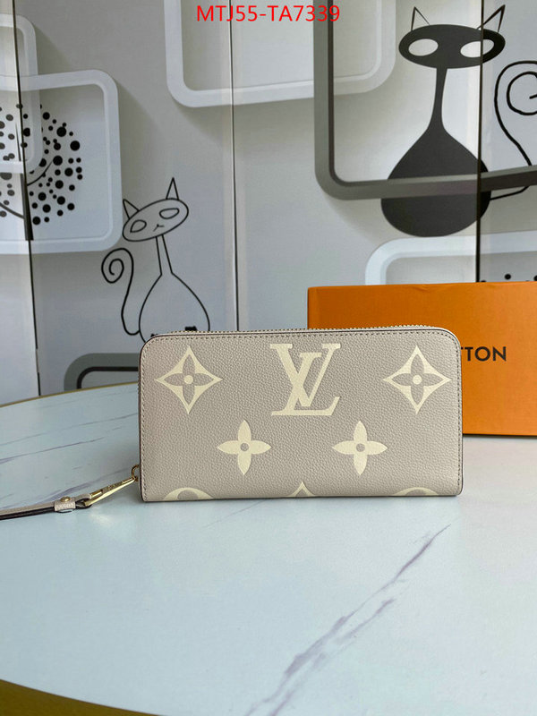 LV Bags(4A)-Wallet,ID: TA7339,$: 55USD