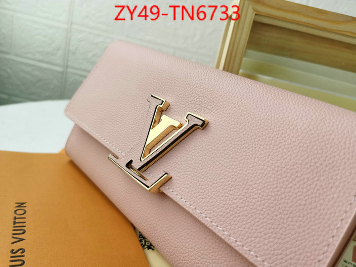 LV Bags(4A)-Wallet,ID: TN6733,$: 49USD