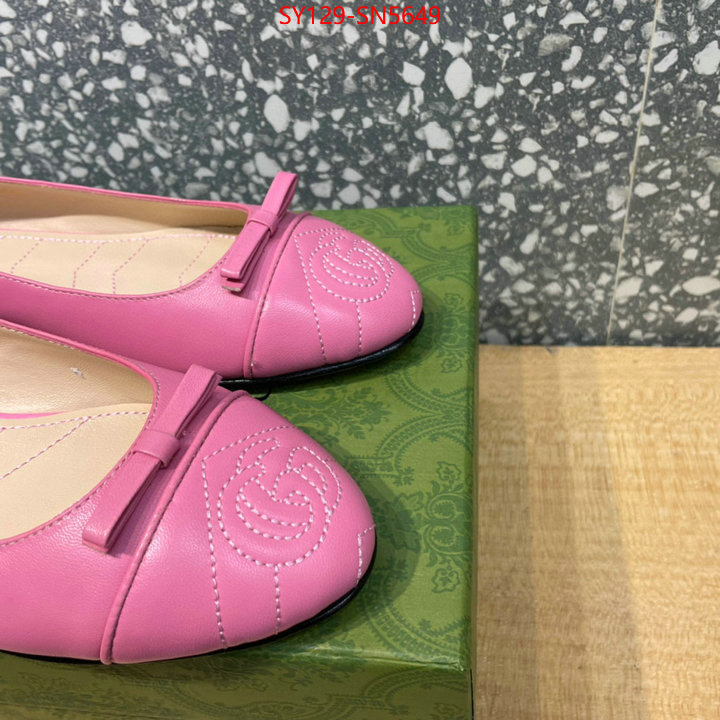 Women Shoes-Gucci,7 star quality designer replica , ID: SN5649,$: 129USD