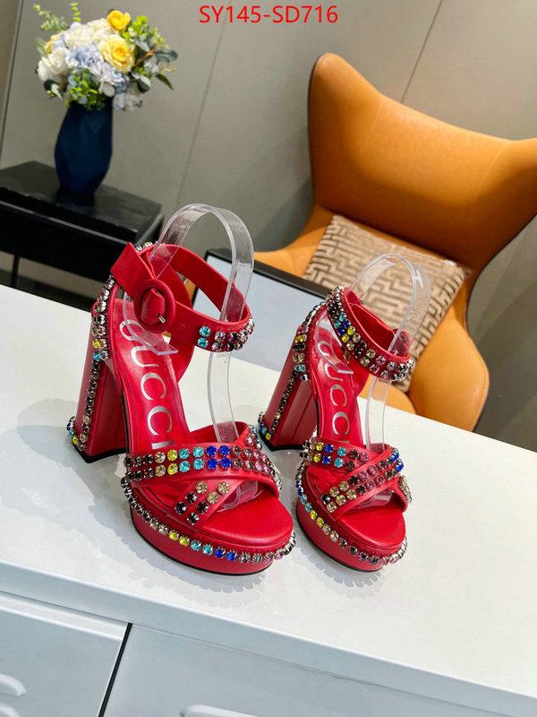 Women Shoes-Gucci,website to buy replica , ID: SD716,$: 145USD