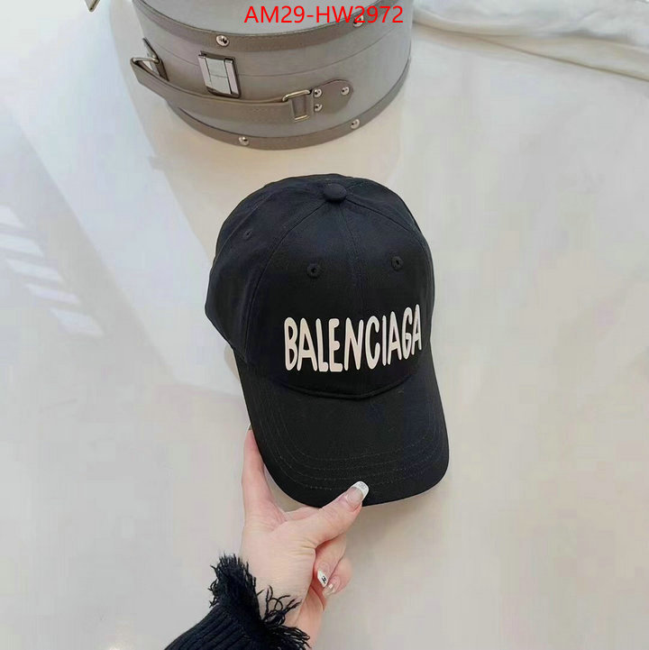 Cap (Hat)-Balenciaga,sale outlet online , ID: HW2972,$: 29USD