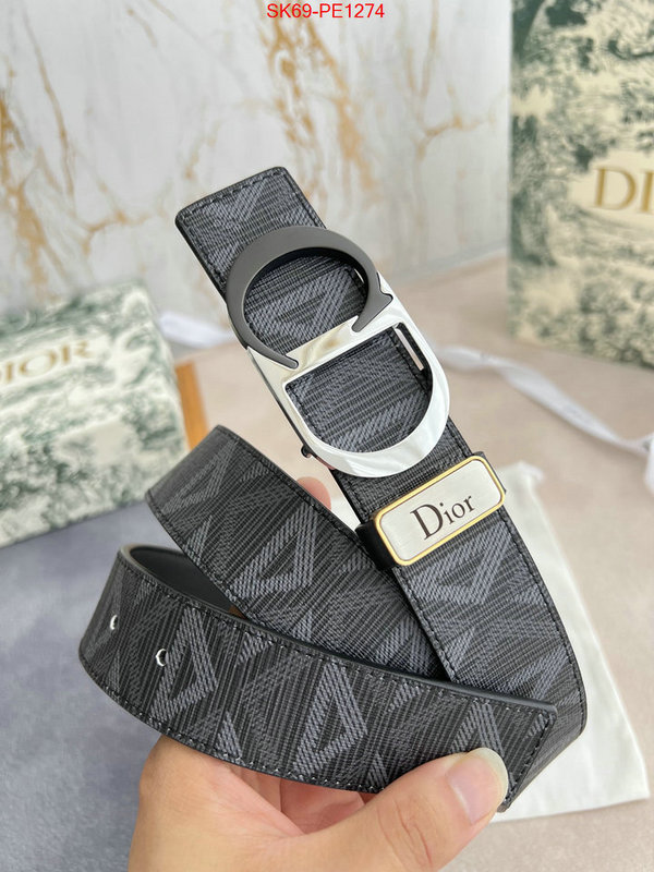 Belts-Dior,what best replica sellers , ID: PE1274,$: 69USD