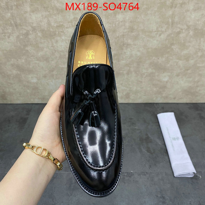 Men Shoes-Brunello Cucinelli,high quality 1:1 replica , ID: SO4764,$: 189USD