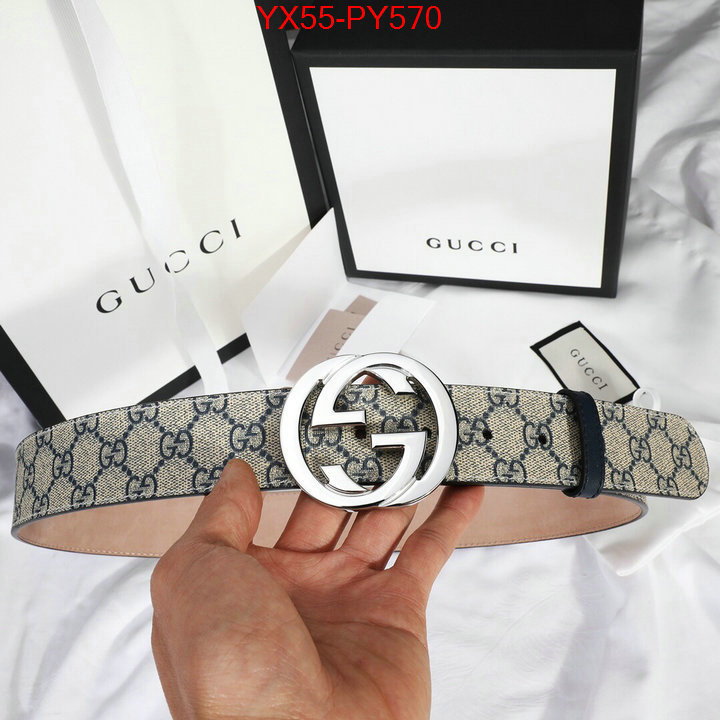 Belts-Gucci,best quality replica , ID: PY570,$:55USD