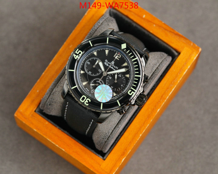 Watch(4A)-Blancpain,cheap replica designer , ID: WA7538,$: 149USD