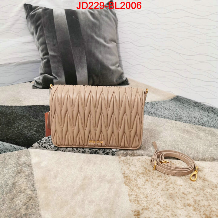 Miu Miu Bags(TOP)-Diagonal-,high ,ID: BL2006,$: 229USD