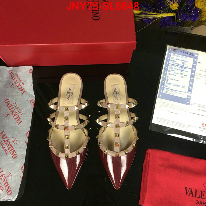 Women Shoes-Valentino,highest product quality , ID: SL6848,$: 75USD