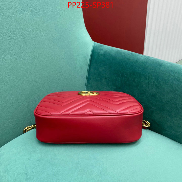 Gucci Bags(TOP)-Marmont,ID: BP381,$: 225USD