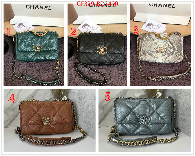 Chanel Bags(TOP)-Diagonal-,ID: BD3490,$: 329USD