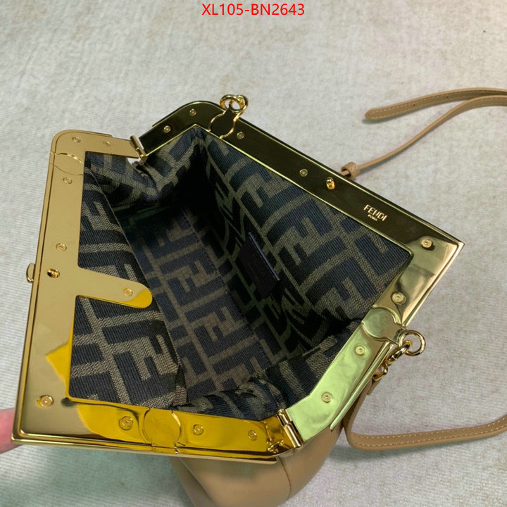 Fendi Bags(4A)-First Series-,wholesale 2023 replica ,ID: BN2643,$: 105USD