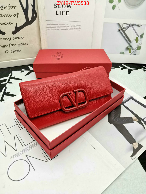 Valentino Bags(4A)-Wallet,quality replica ,ID: TW5538,$: 49USD