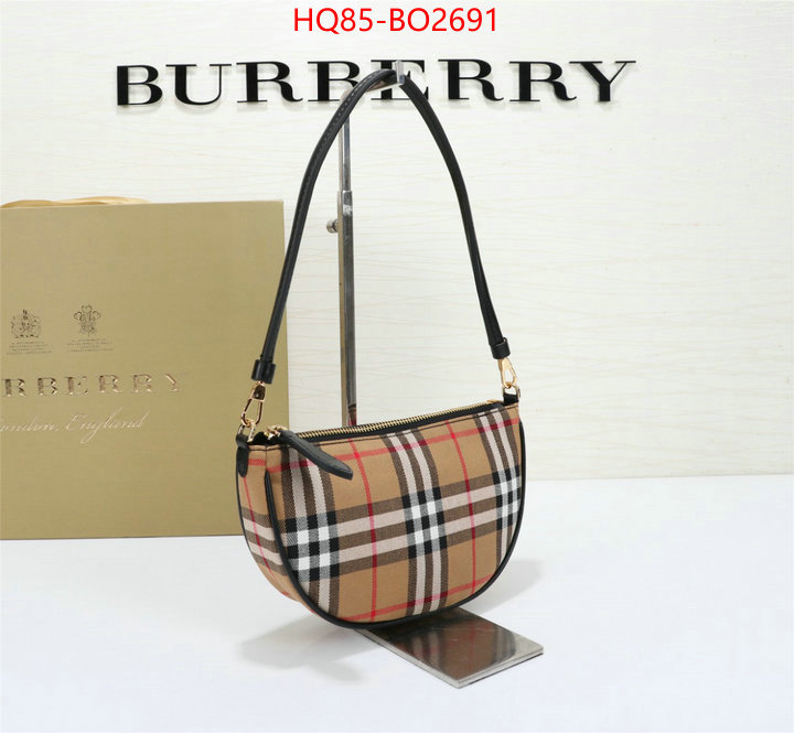 Burberry Bags(4A)-Handbag,customize the best replica ,ID: BO2691,$: 85USD