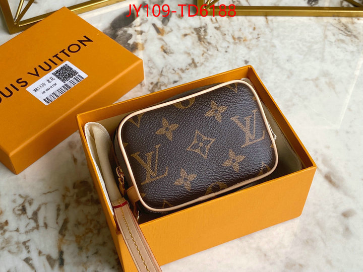 LV Bags(TOP)-Wallet,ID: TD6188,$: 109USD