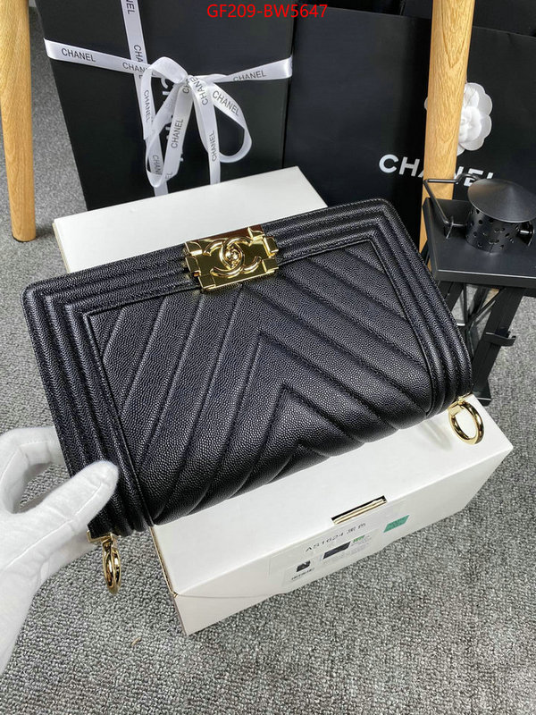 Chanel Bags(TOP)-Le Boy,ID: BW5647,$: 209USD