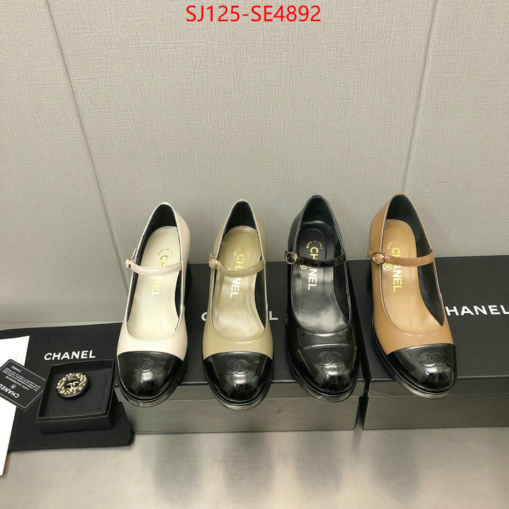 Women Shoes-Chanel,replica every designer , ID: SE4892,$: 125USD