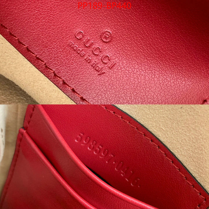 Gucci Bags(TOP)-Marmont,ID: BP440,$:189USD