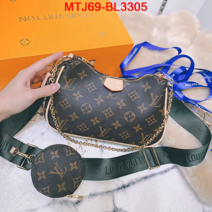 LV Bags(4A)-New Wave Multi-Pochette-,fashion replica ,ID: BL3305,$: 69USD