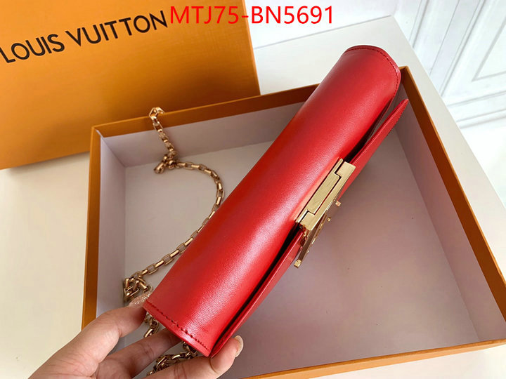 LV Bags(4A)-Pochette MTis Bag-Twist-,ID: BN5691,$: 75USD