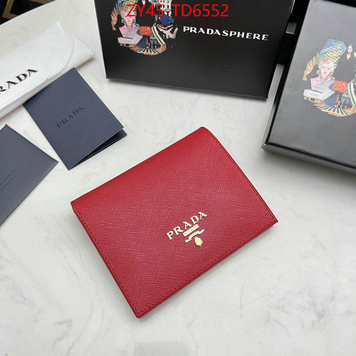 Prada Bags(4A)-Wallet,where can i find ,ID: TD6552,$: 45USD