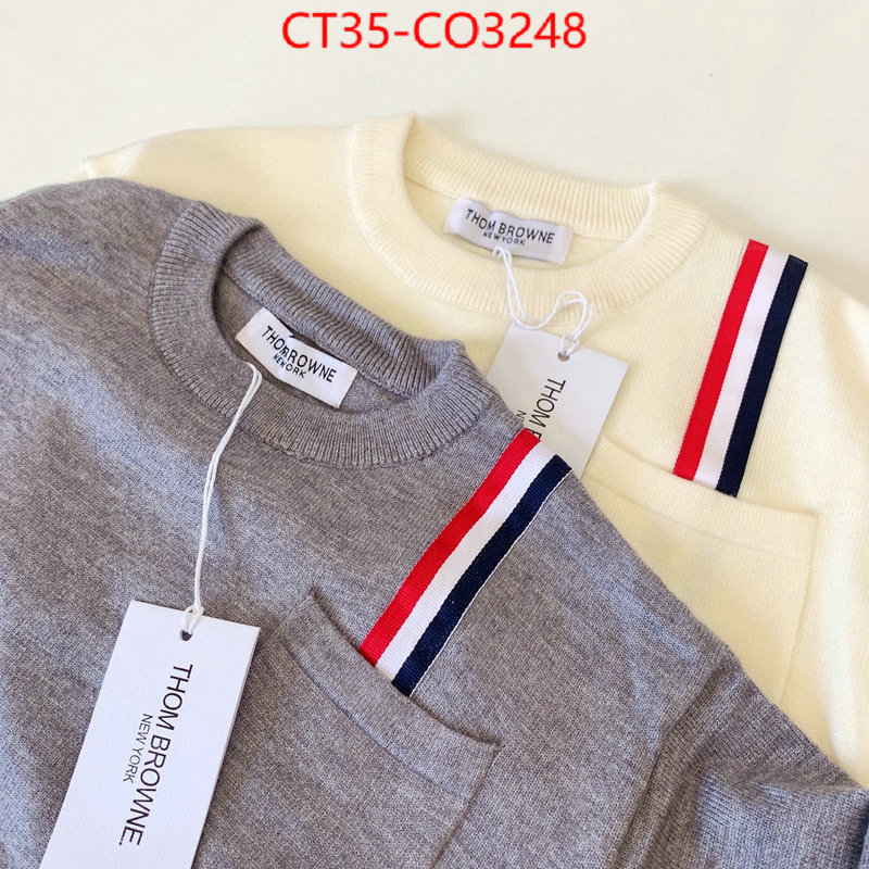 Kids clothing-Thom Browne,replica 1:1 high quality , ID: CO3248,$: 35USD