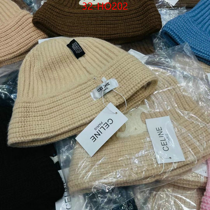 Cap (Hat)-Celine,what's the best place to buy replica , ID: HO202,$: 32USD