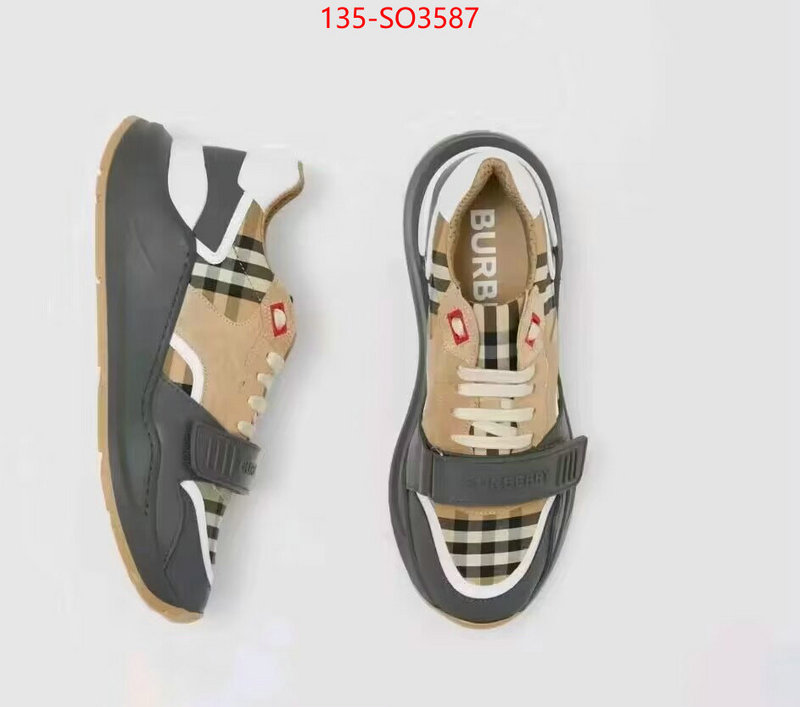 Women Shoes-Burberry,knockoff highest quality , ID: SO3587,$: 135USD