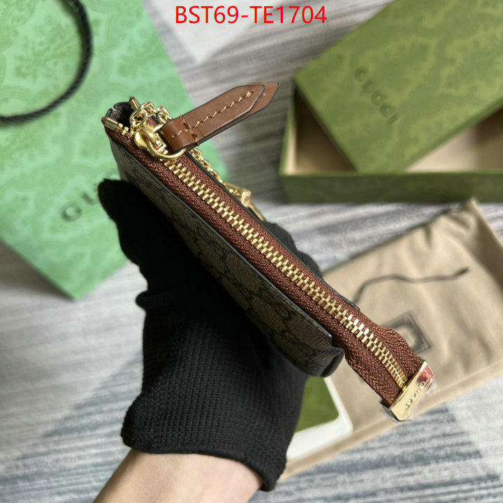 Gucci Bags(TOP)-Wallet-,hot sale ,ID: TE1704,$: 69USD