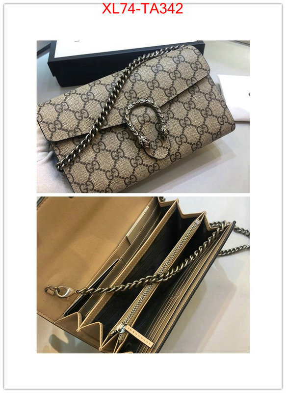 Gucci Bags(4A)-Wallet-,ID:TA342,$: 74USD