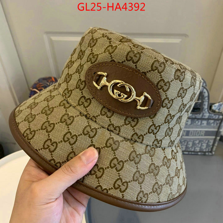 Cap (Hat)-Gucci,same as original , ID: HA4392,$: 25USD