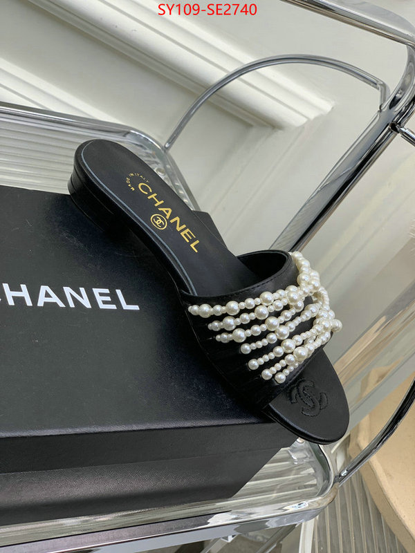 Women Shoes-Chanel,fake designer , ID: SE2740,$: 109USD