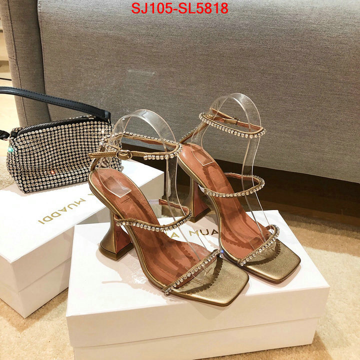 Women Shoes-Amina Muaddi,1:1 replica , ID: SL5818,$: 105USD