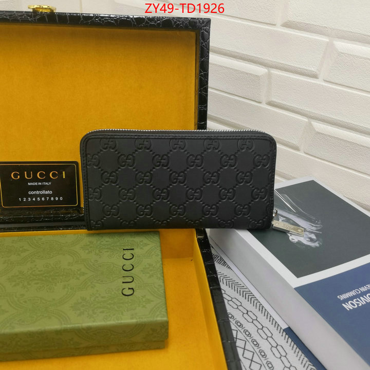 Gucci Bags(4A)-Wallet-,luxury shop ,ID: TD1926,$: 49USD