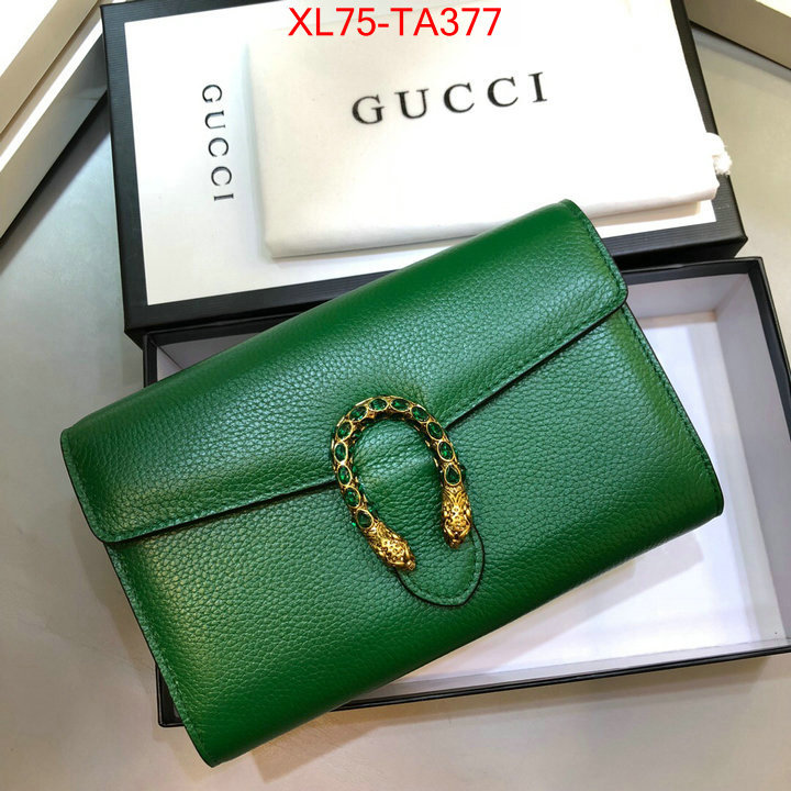 Gucci Bags(4A)-Wallet-,ID:TA377,$: 75USD