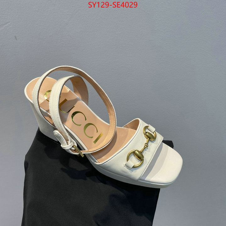 Women Shoes-Gucci,luxury fashion replica designers , ID: SE4029,$: 129USD