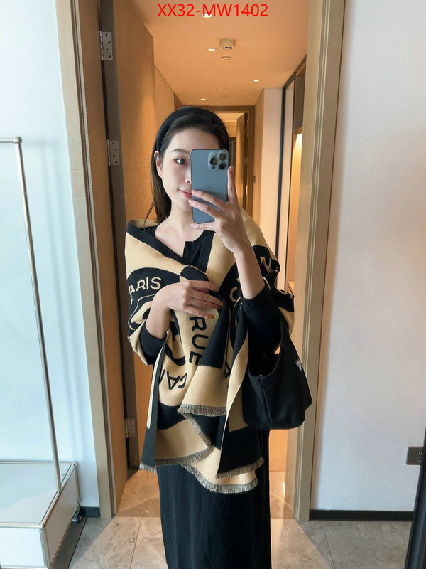 Scarf-Chanel,buy high quality cheap hot replica , ID: MW1402,$: 32USD