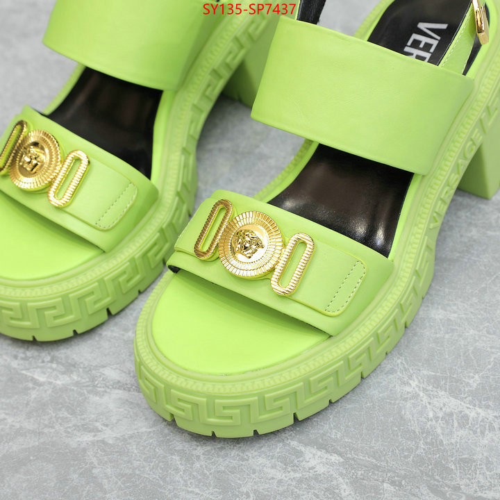 Women Shoes-Versace,fake designer , ID: SP7437,$: 135USD