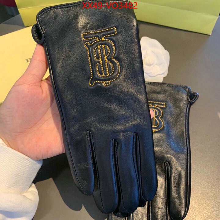 Gloves-Burberry,perfect quality , ID: VO3482,$: 49USD