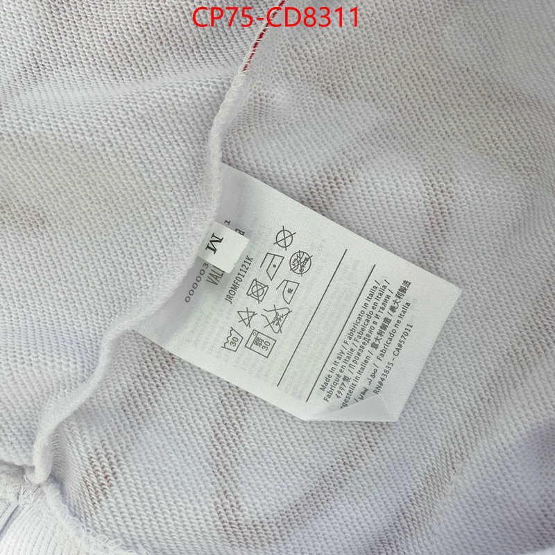 Clothing-Valentino,7 star quality designer replica , ID: CD8311,$: 75USD