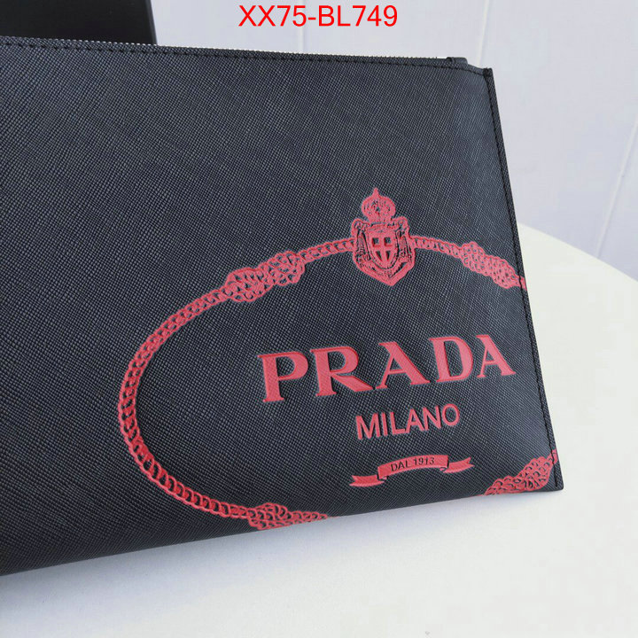 Prada Bags(TOP)-Clutch-,ID: BL749,$:75USD