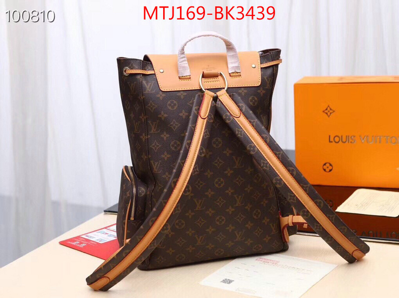 LV Bags(4A)-Backpack-,ID: BK3439,$:169USD