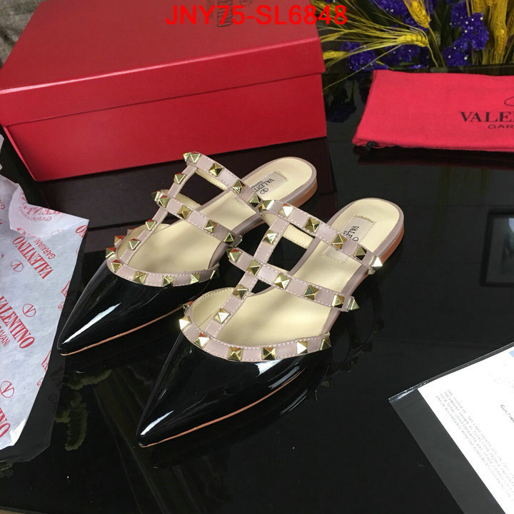 Women Shoes-Valentino,highest product quality , ID: SL6848,$: 75USD