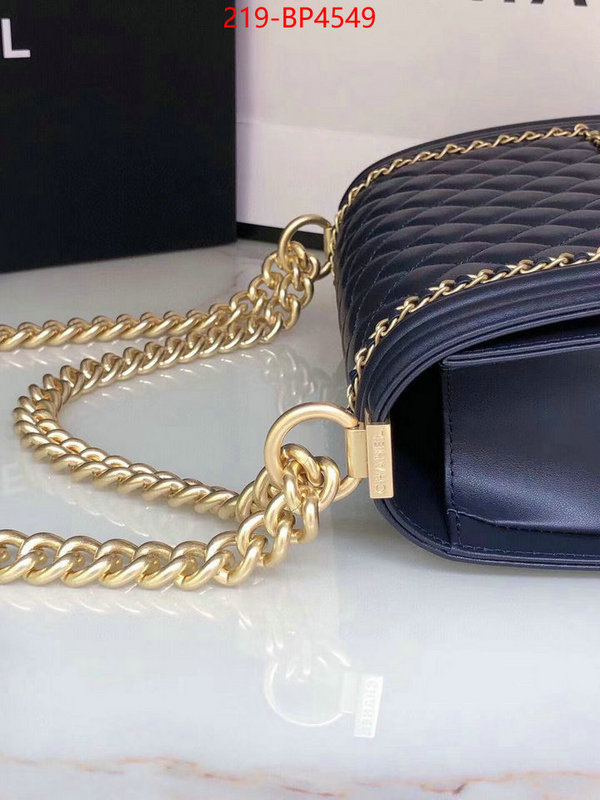 Chanel Bags(TOP)-Le Boy,ID: BP4549,$: 219USD