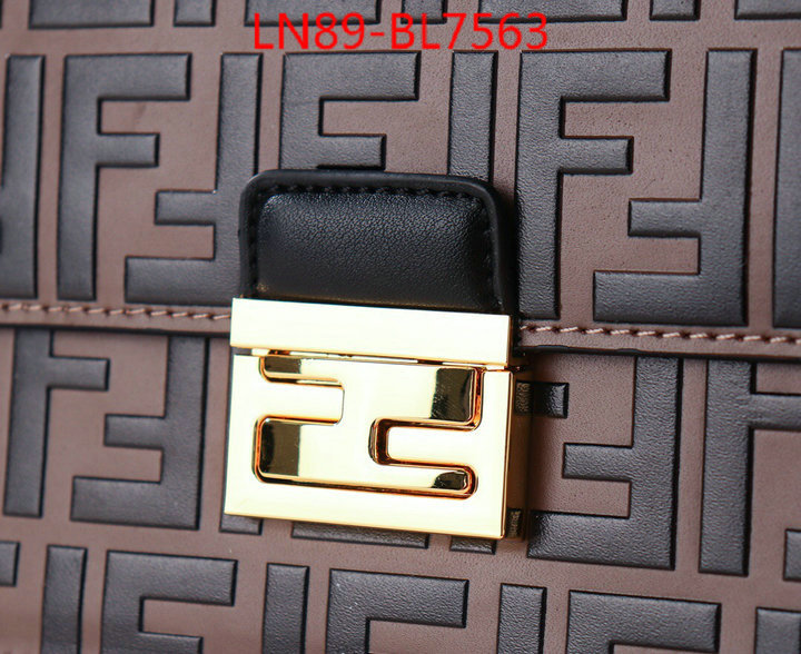 Fendi Bags(4A)-Diagonal-,cheap replica ,ID: BL7563,$: 89USD