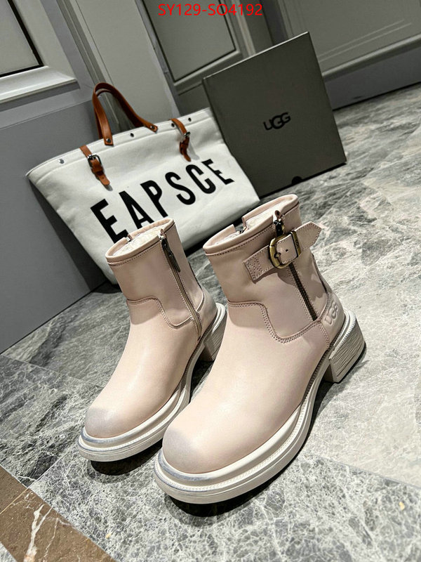 Women Shoes-UGG,1:1 clone , ID: SO4192,$: 129USD