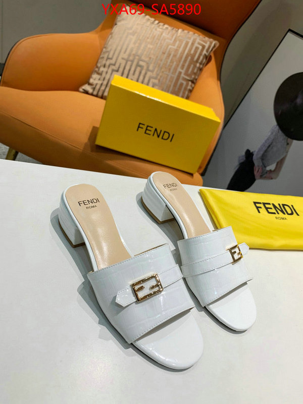 Women Shoes-Fendi,best replica quality , ID: SA5890,$: 69USD