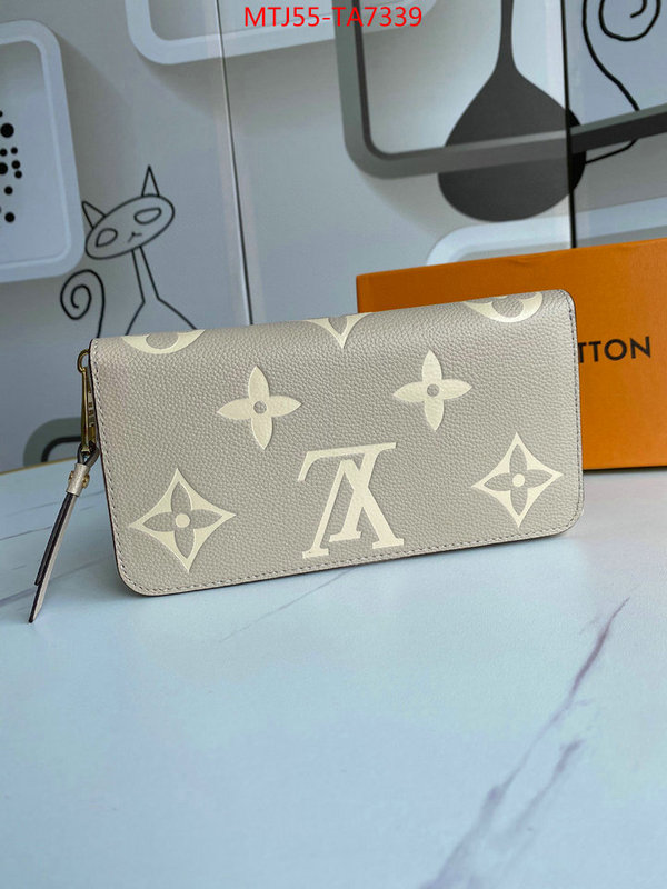 LV Bags(4A)-Wallet,ID: TA7339,$: 55USD