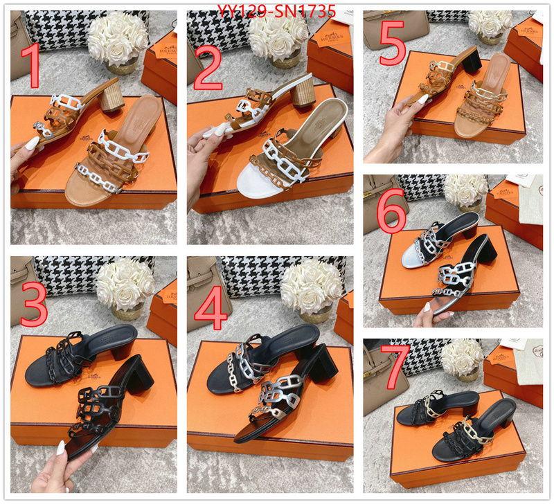 Women Shoes-Hermes,best quality replica , ID: SN1735,$: 129USD