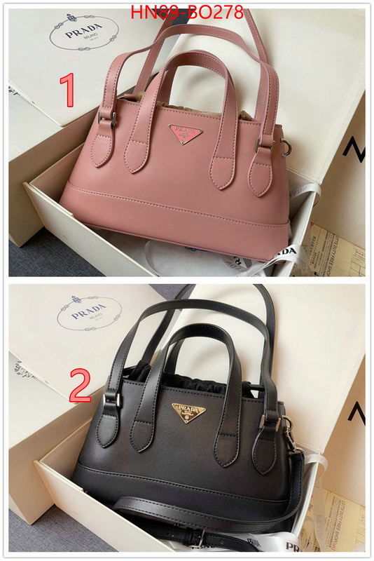 Prada Bags(4A)-Handbag-,best ,ID: BO278,$: 89USD