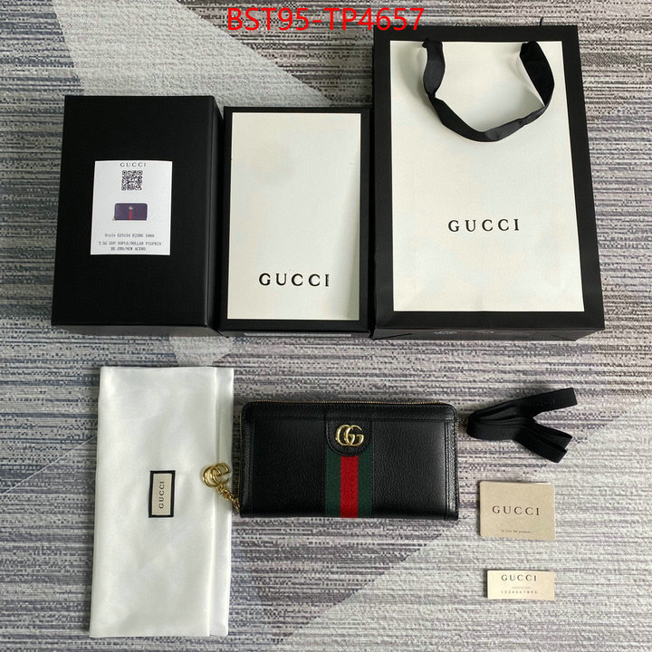 Gucci Bags(TOP)-Wallet-,ID: TP4657,$: 95USD