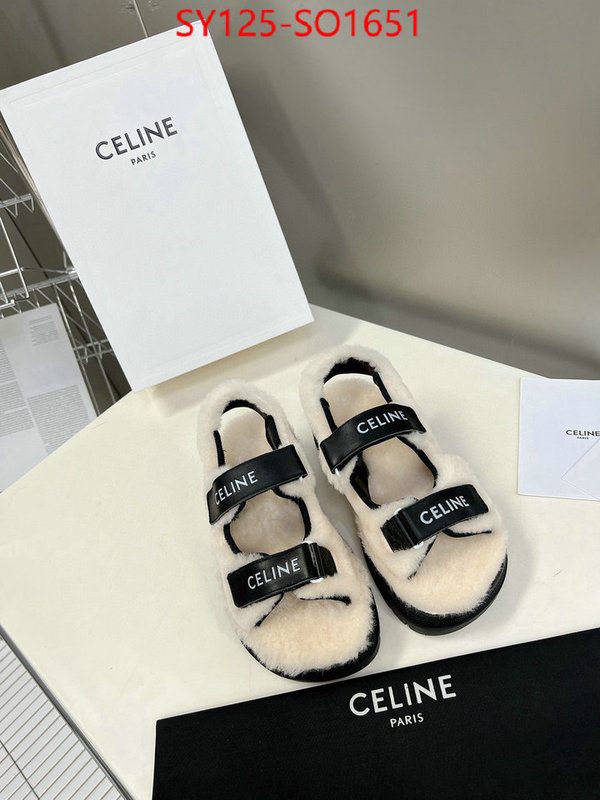 Women Shoes-CELINE,cheap , ID: SO1651,$: 125USD